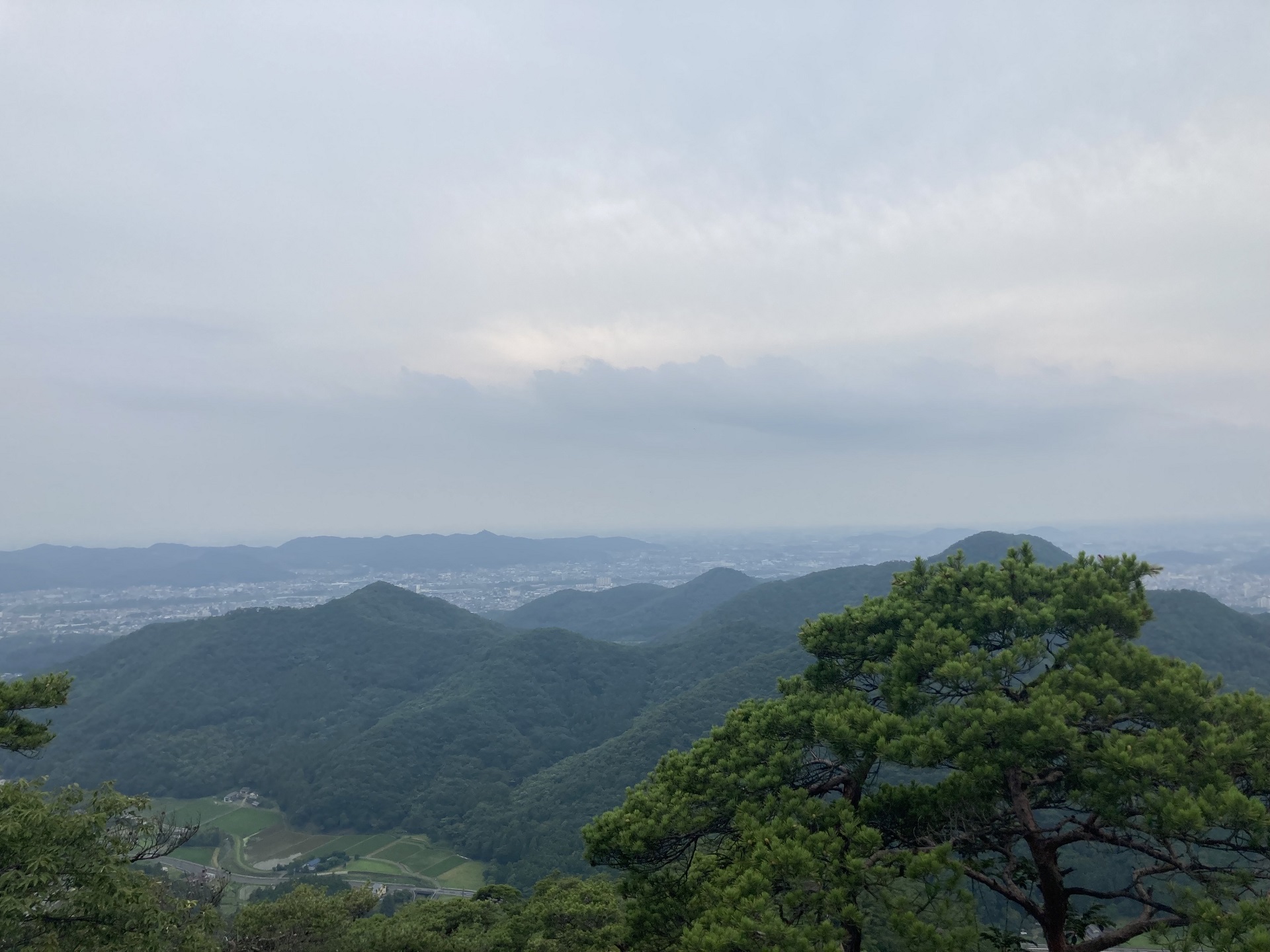 コースから見える景色の写真