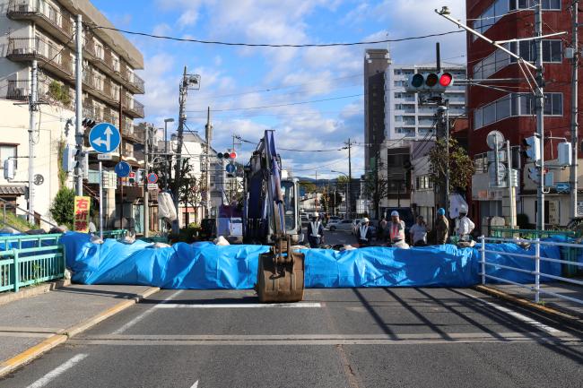 土嚢設置状況の写真2