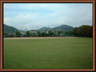 赤松台公園の野球場の写真