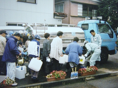 応急給水の写真