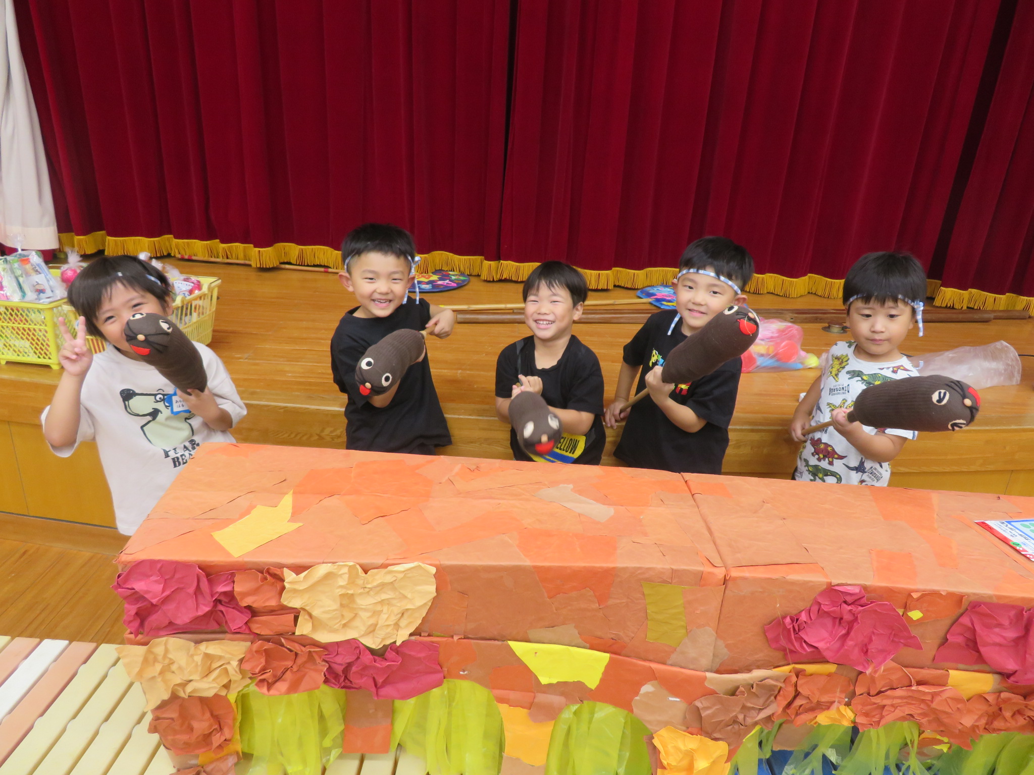 ミニ納涼祭の様子の写真