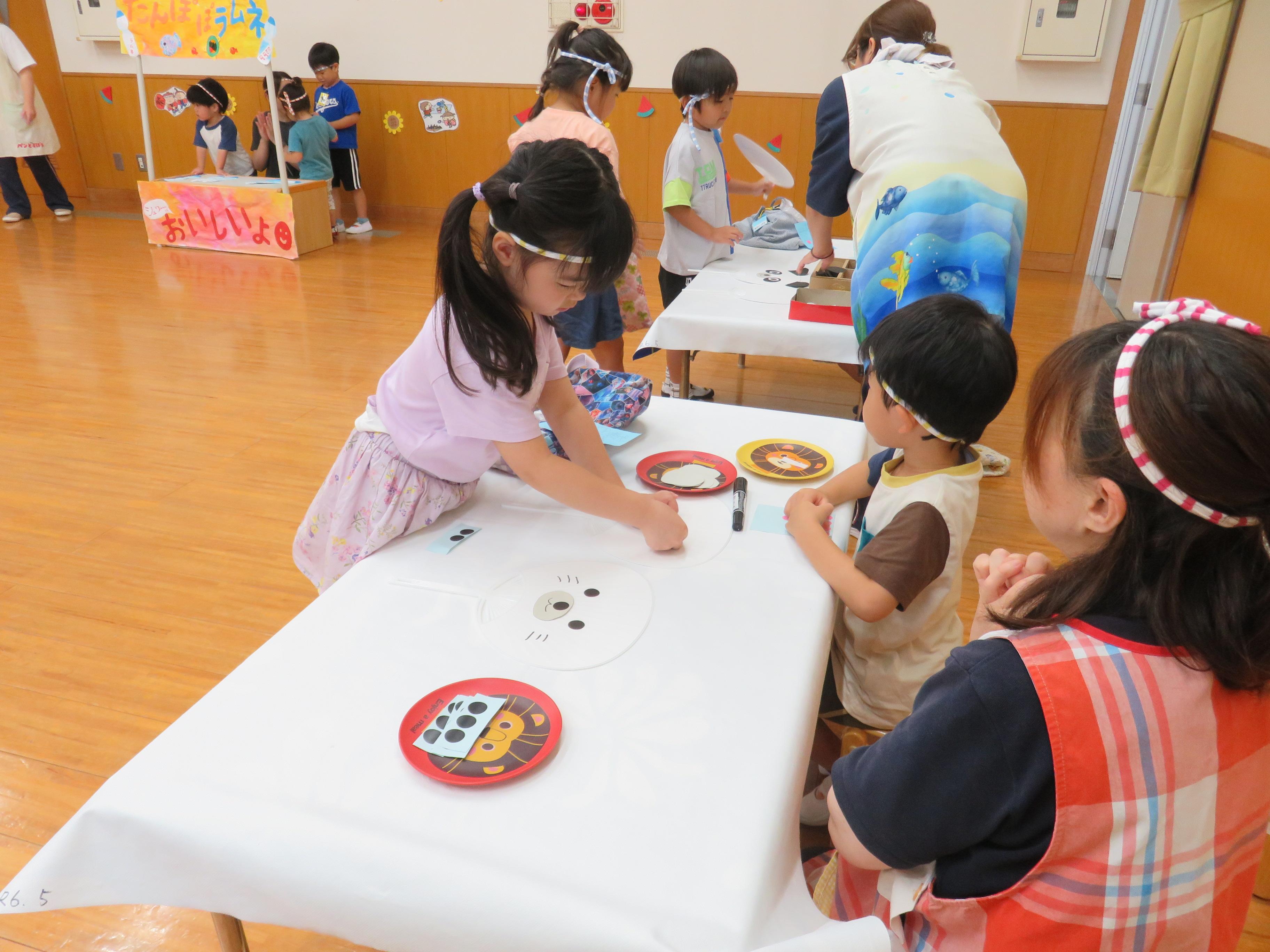 ミニ納涼祭の様子の写真