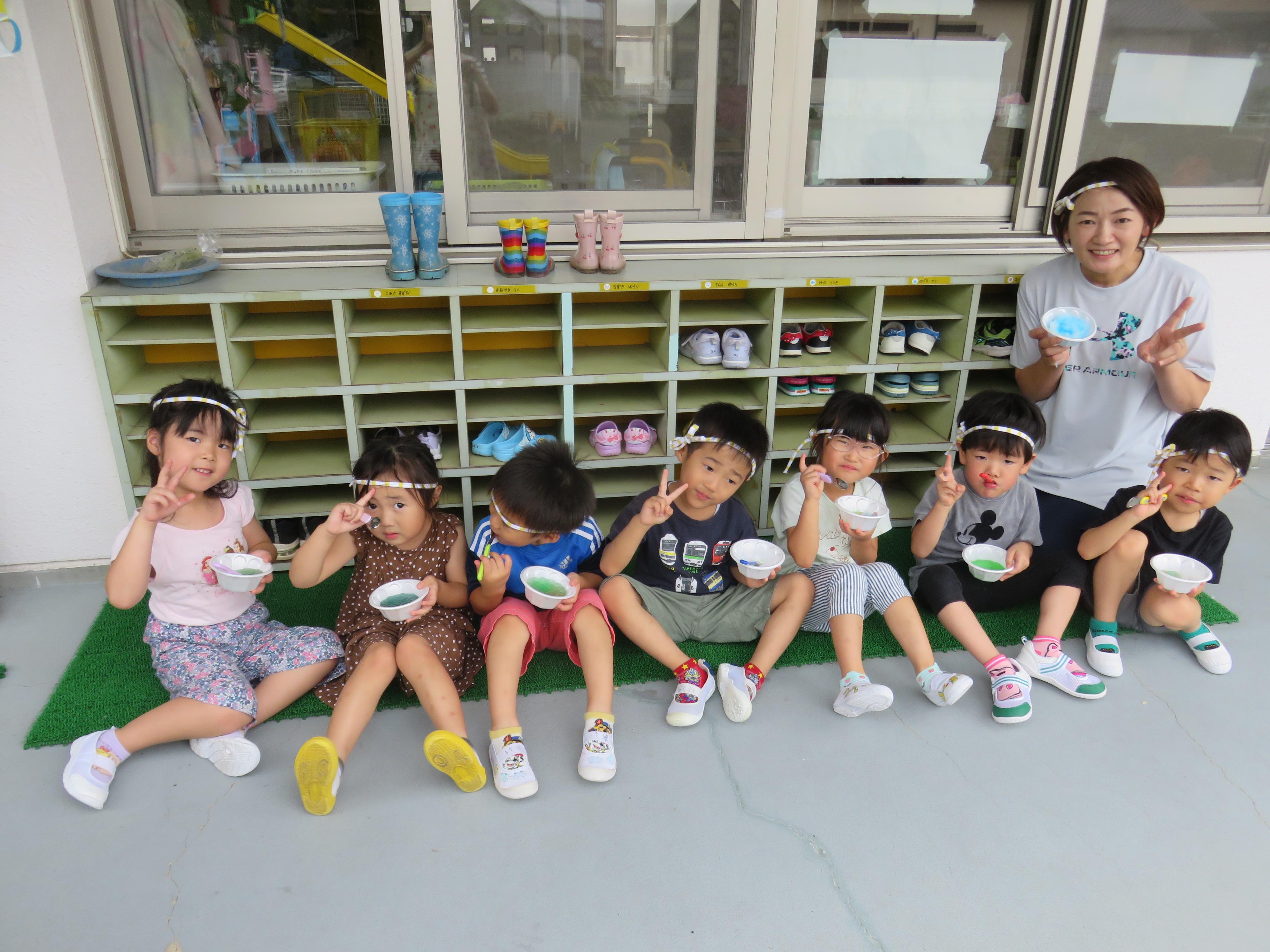 ミニ納涼祭の様子の写真