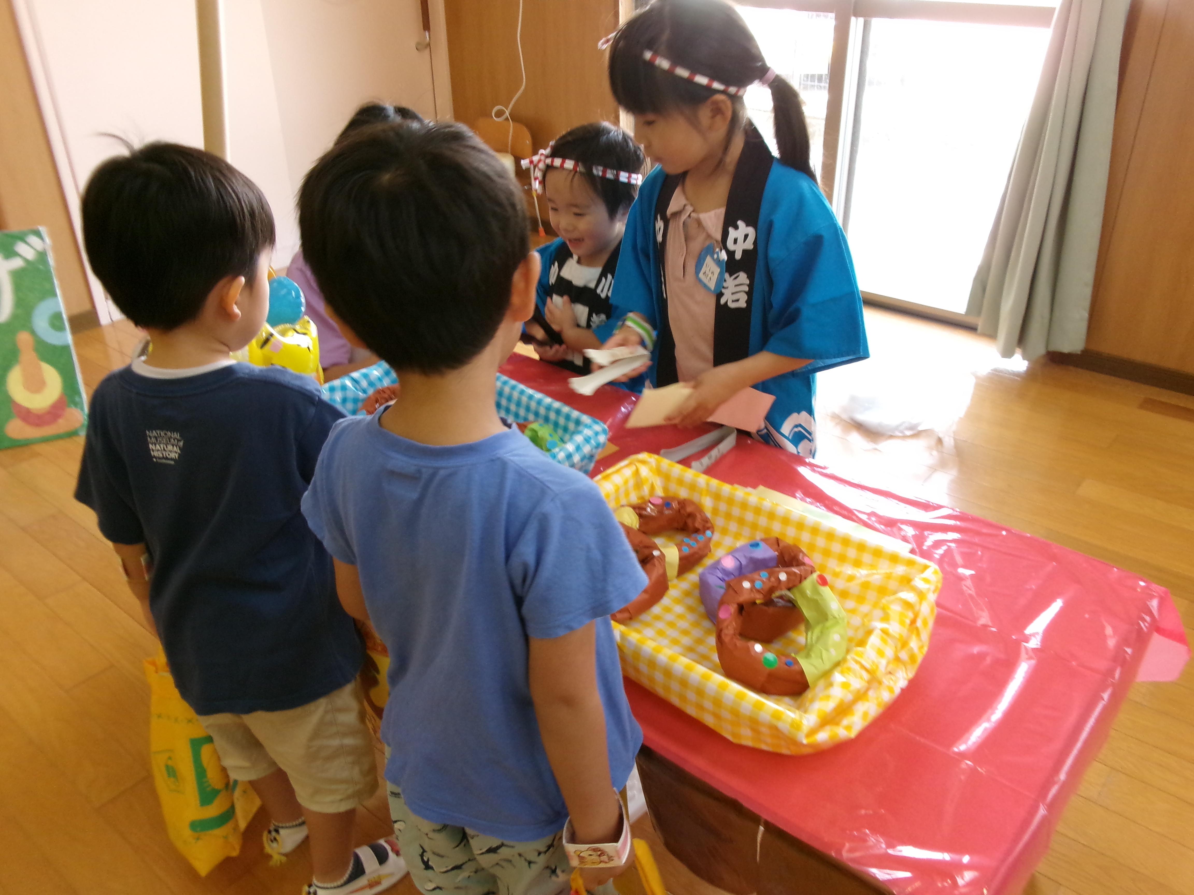 夏まつりごっこ