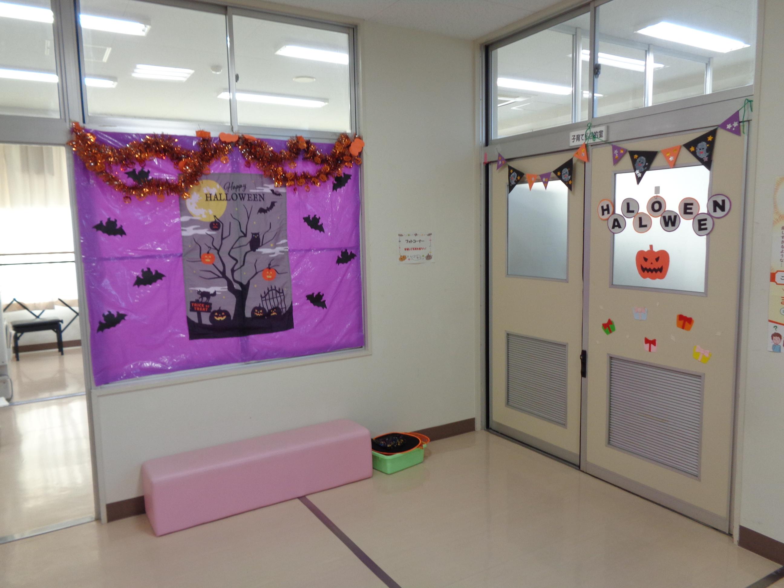 ハロウィンの様子の写真です。