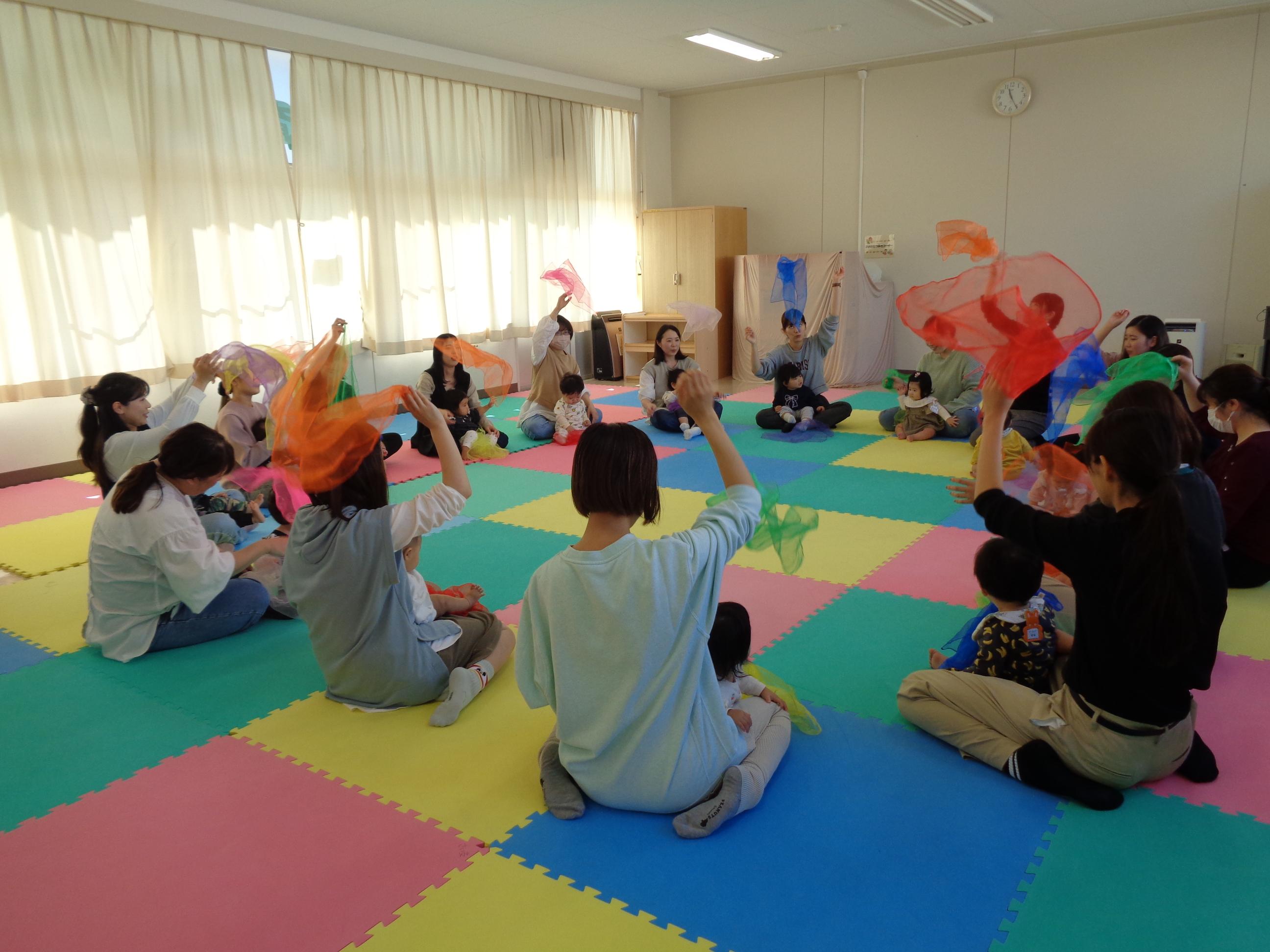 リトミックの写真です。