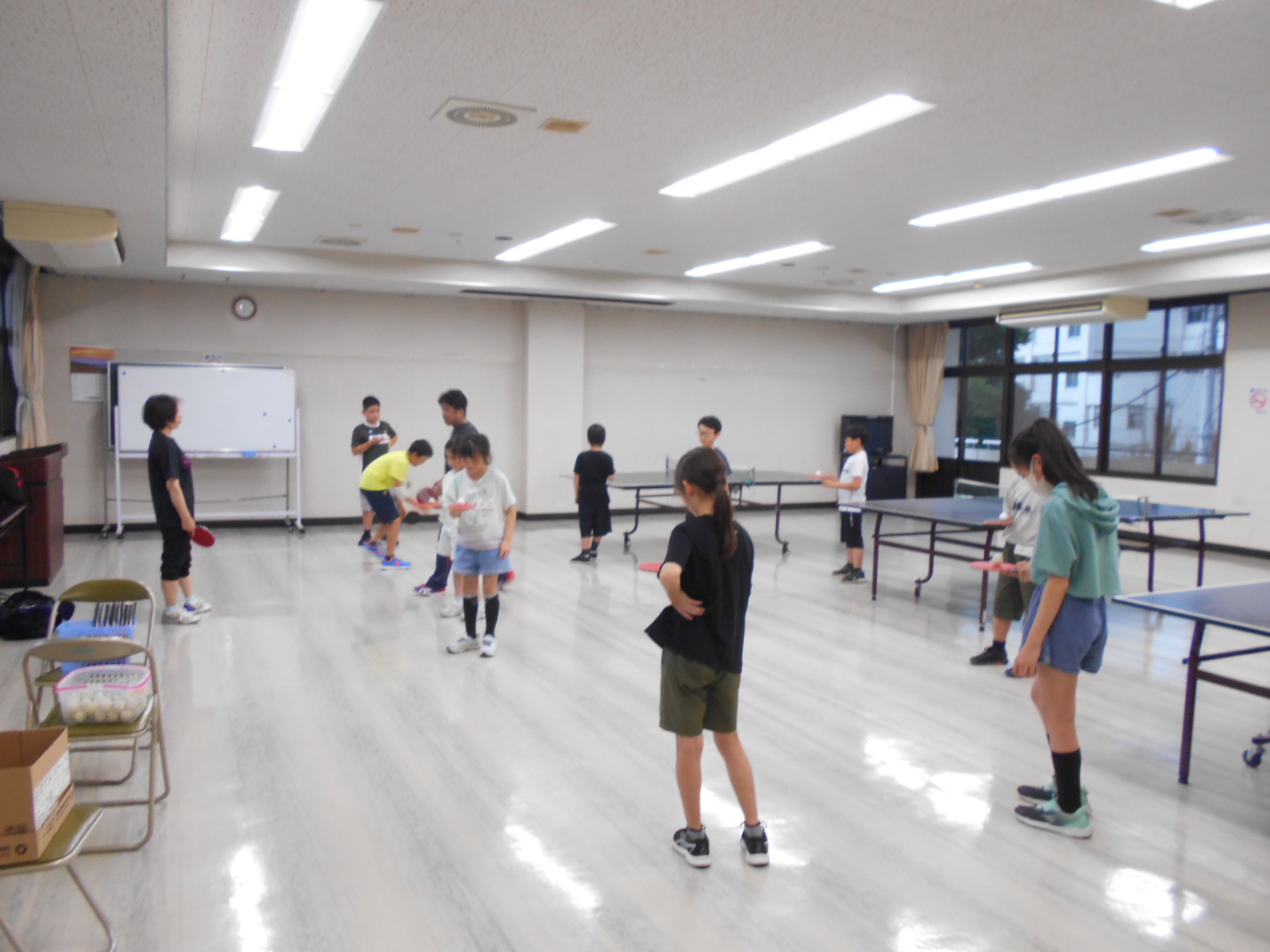 試合の写真