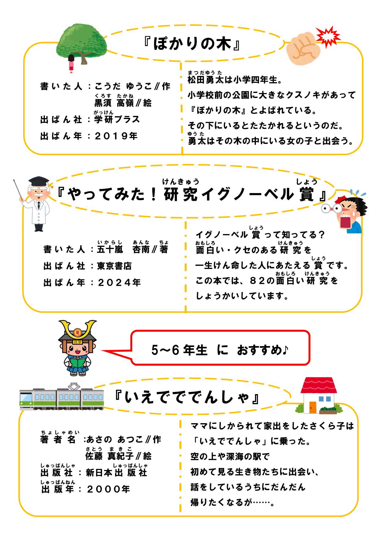 小学生むけおすすめ本3